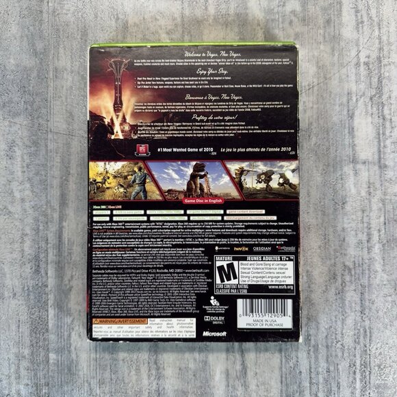 Fallout: New Vegas (Microsoft Xbox 360, 2010) CIB COMPLETE - Picture 6 of 6